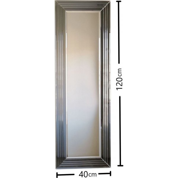 Adore Spiegel vertikal - Silber