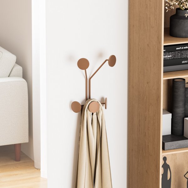 Giraffen-Kleiderbügel - Kupfer