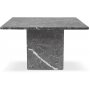Level Couchtisch 75x75 cm - Grauer Marmor