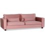 Adore Lounge Sofa 4-Sitzer Sofa - Dusty Pink (Samt)