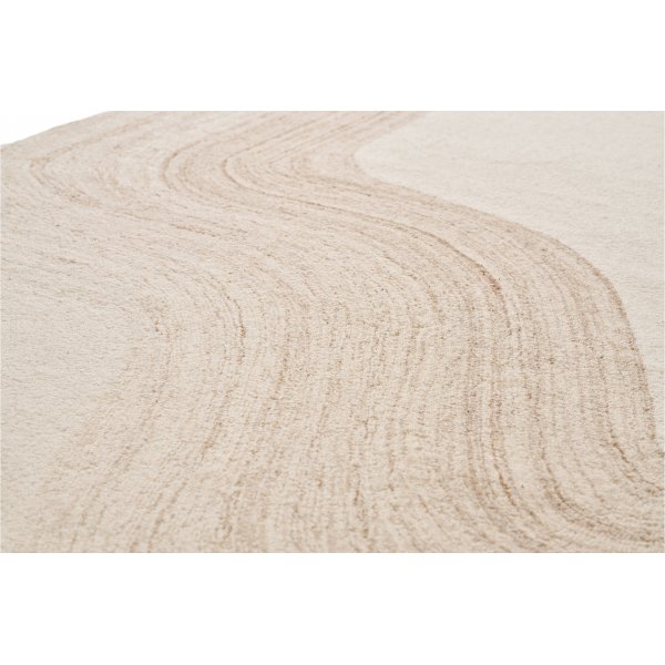 Surat-Teppich 300 x 200 cm - Hellbraun/Elfenbein