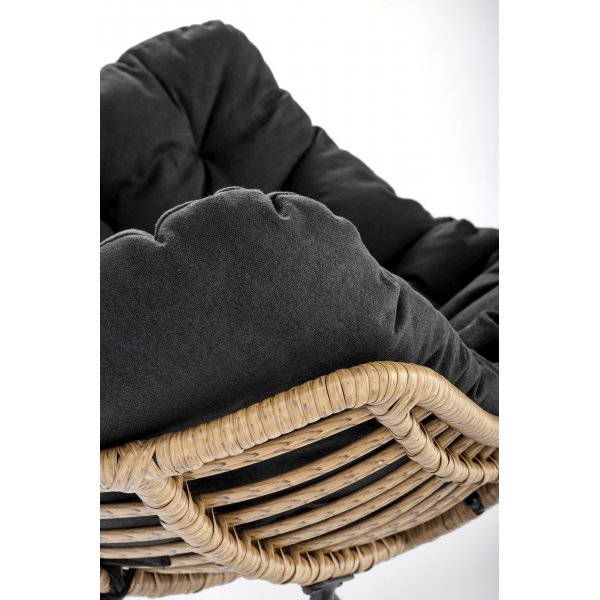Whisper-Sessel - Schwarz/Beige