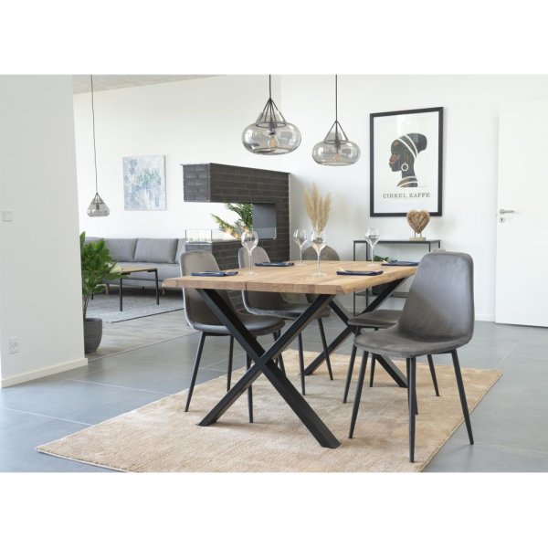 Esstisch Toulon - Eiche geölt - 140x95x76x4