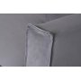 Brandy Lounge Sessel 1,5-Sitzer Sofa - Dunkelgrau (Samt)