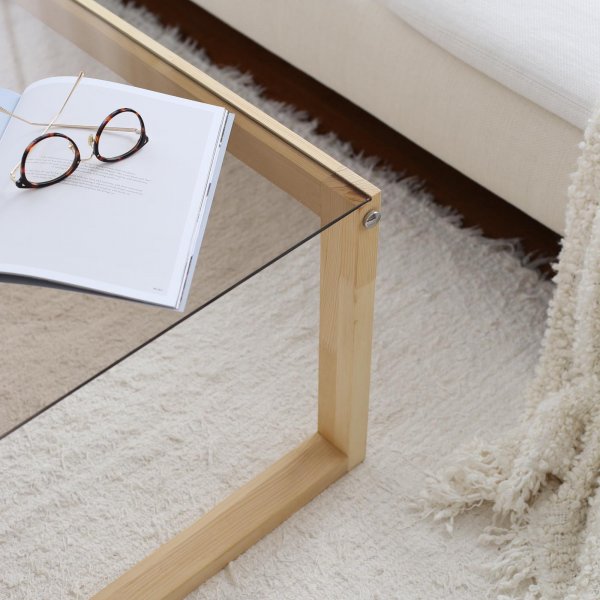 Via Couchtisch 85 x 55 cm - Helle Kiefer