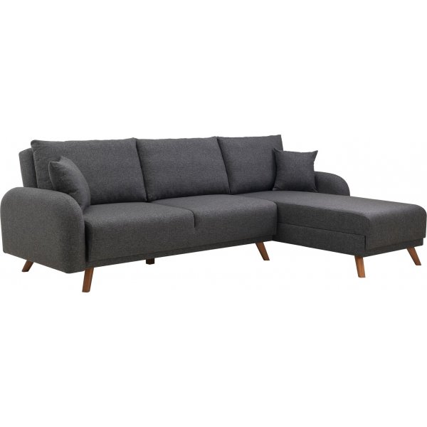 Kronos Schlafsofa Anthrazit