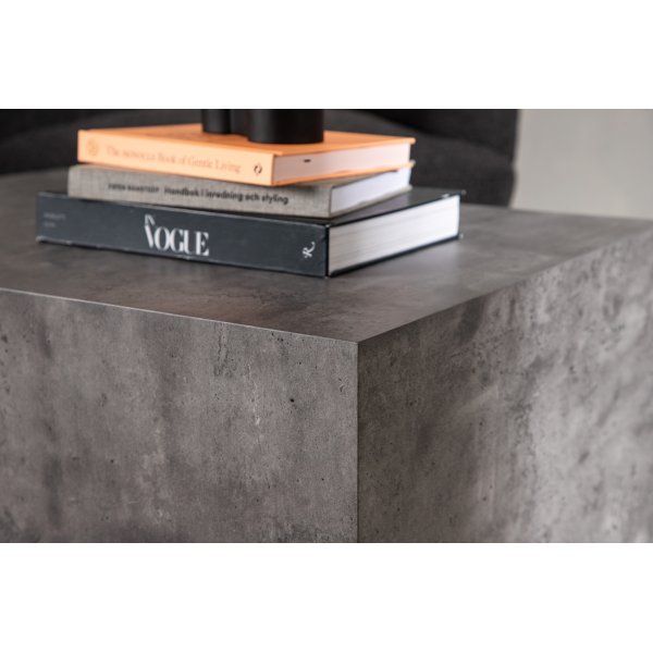 York Low Couchtisch 80 x 60 cm - Dunkelgrau