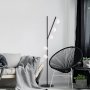 Domino Stehlampe 11041 - Schwarz/Weiß