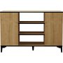 Ebin Sideboard - Saphireiche/Schwarz