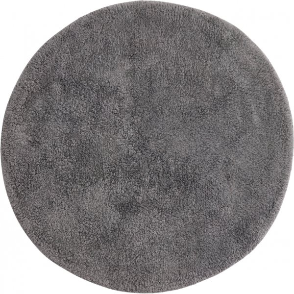 Valle Teppich Ø60 cm - Dunkelgrau