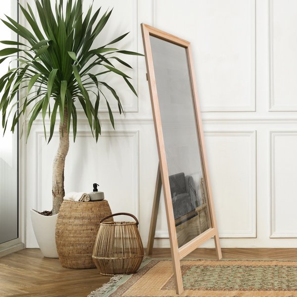 Cheval-Spiegel 45 x 145 cm - Beige
