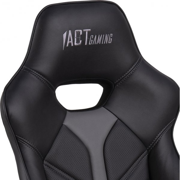 Cobblestone Gaming-Stuhl - Schwarz/Grau
