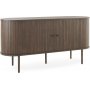 Slide Sideboard 150 cm - Braun lackierte Eiche