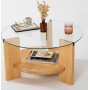 Armand Couchtisch Ø75 cm - Eiche