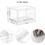 Kenan Aufbewahrungsbox 36x28 cm, 6er-Pack - Transparent