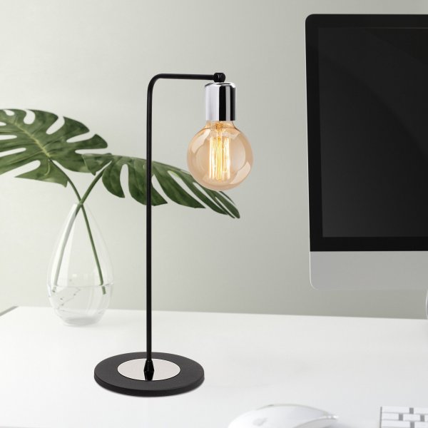 Harput Tischlampe - Schwarz/Silber