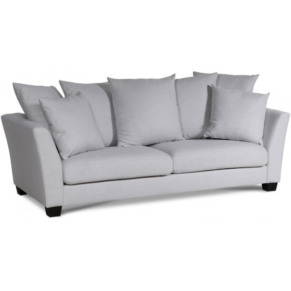 Arild 2,5-Sitzer Sofa mit Kuvertkissen - Offwhite Leinen