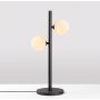 Domino-Tischlampe - Schwarz