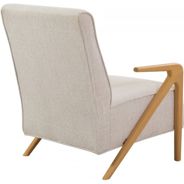 Larus Sessel - Creme/Eiche