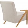 Larus Sessel - Creme/Eiche