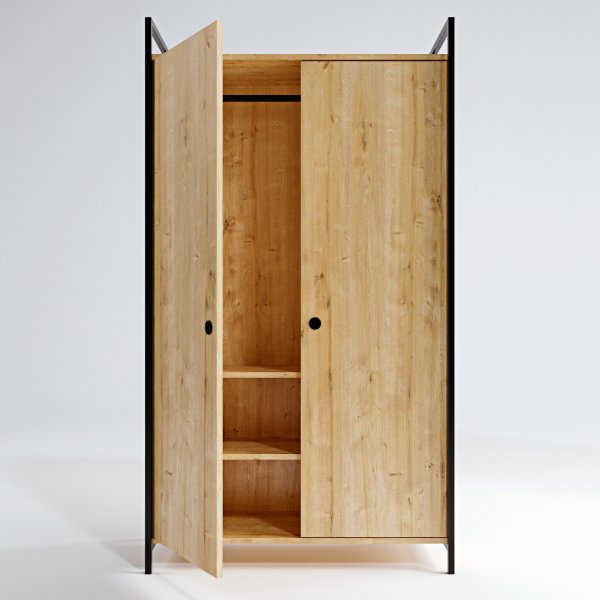 Limbo Kleiderschrank 614 - Eiche