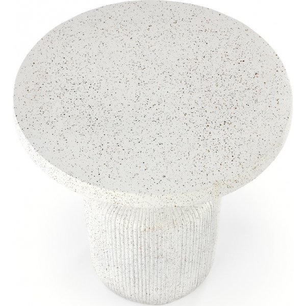 Giza Couchtisch Ø54 cm - Weiß