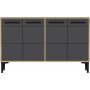 Stria Sideboard - Saphireiche/Anthrazit