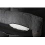Ecksofa Salem aus dunkelgrauem Stoff