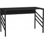 Josephine Schreibtisch 120 x 60 cm - Schwarz/Anthrazit