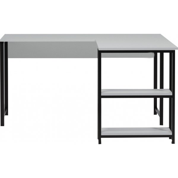 Niko Eckschreibtisch Weiß - 140 x 140 cm