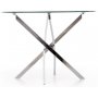 Trend 4 Tische - Glas/Chrom