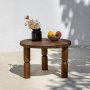 Ida Couchtisch Ø60 cm - Walnuss