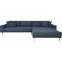Diwansofa Lido Dunkelblau rechts