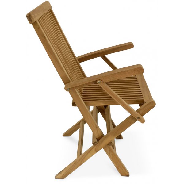 Saltö Stuhl mit Armlehnen - Teak
