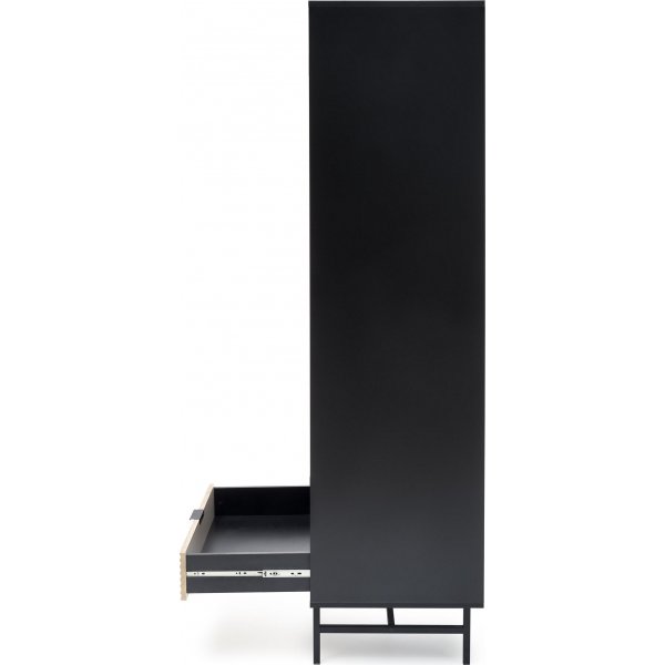 Laguna Kleiderschrank - Artisan Eiche/Schwarz