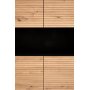 Laguna Schrank - Artisan Eiche/Schwarz