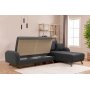 Kronos Schlafsofa Anthrazit