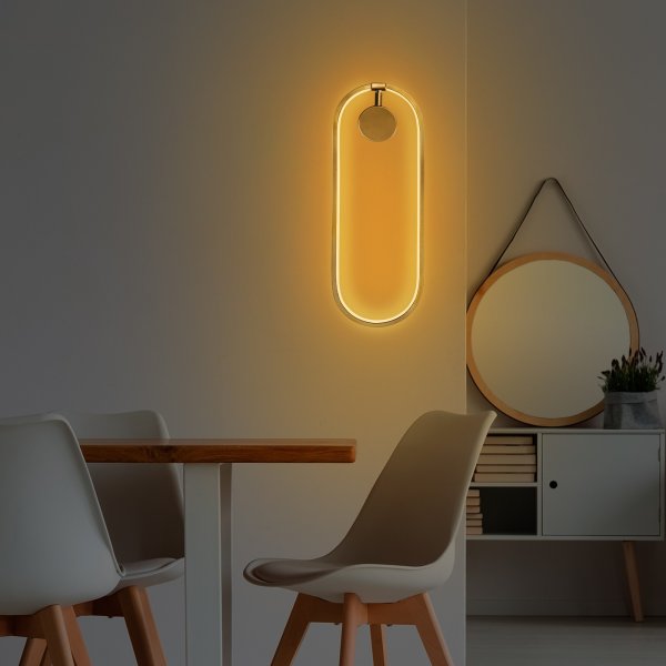 Tranceto Wandleuchte - Gold