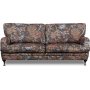 Spirit 3-Sitzer-Sofa Howard aus Stoff mit Blumenmuster - Eden Parrot Brown