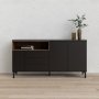 Roomer Sideboard - Schwarz/Walnuss