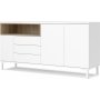 Roomers Sideboard - Weiß/Eiche