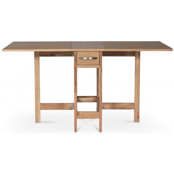 Klapptisch 30/90/150 x 80 cm - Eichenfurnier + Fleckentferner für Möbel