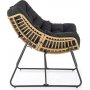 Whisper-Sessel - Schwarz/Beige