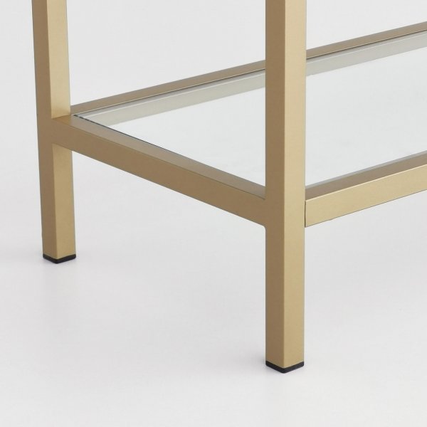 Komma-Bücherregal - Gold