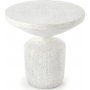 Giza Couchtisch Ø54 cm - Weiß