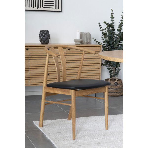 House Nordic Vase 39 - Schwarz