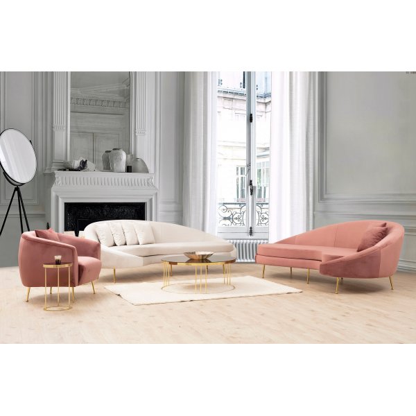 Essie-Sofa - Rosa
