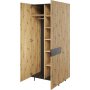 Marmo Kleiderschrank - Artisan-Eiche