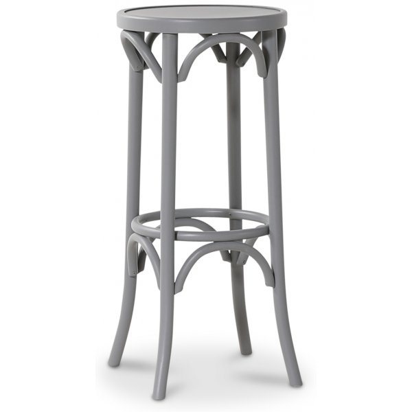 Bugholz Barhocker No 73 Classic - Grau