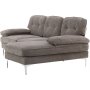 Remis Diwansofa - Dunkelgrau